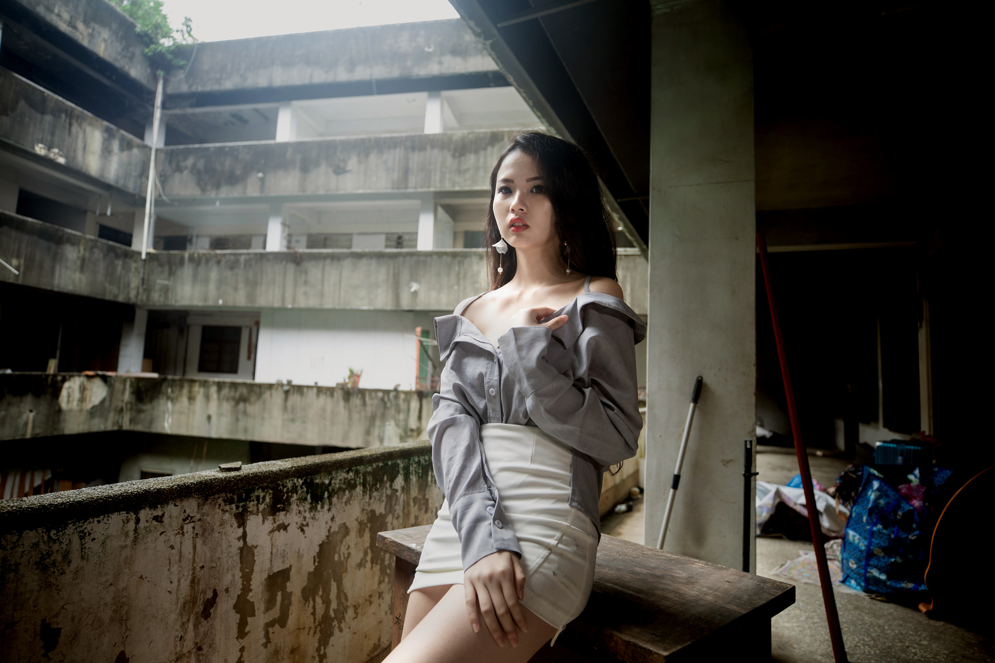 沈秋國作品  邻家女孩杨宓凌